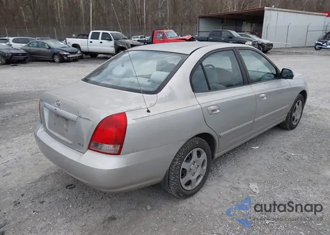 2003 Hyundai Elantra Gls/Gt из США, поврежденный, VIN KMHDN45D53U488635